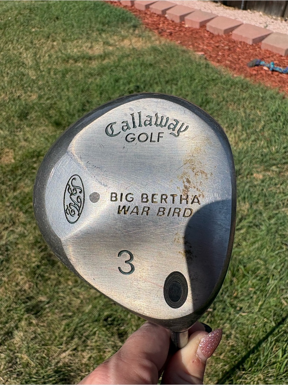 Callaway Big Bertha War Bird 3 Wood - Silver